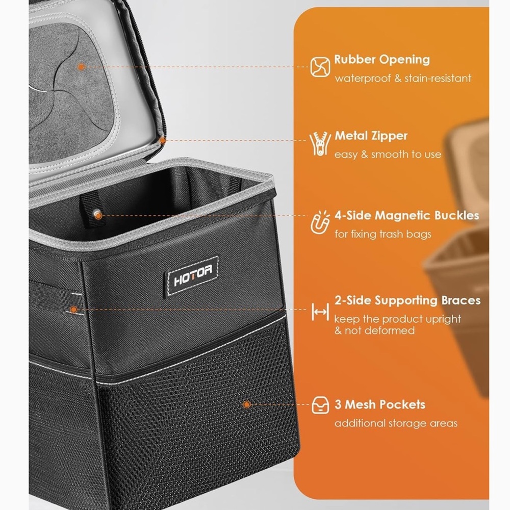 Multipurpose Trash Bin - Picture 3 of 8